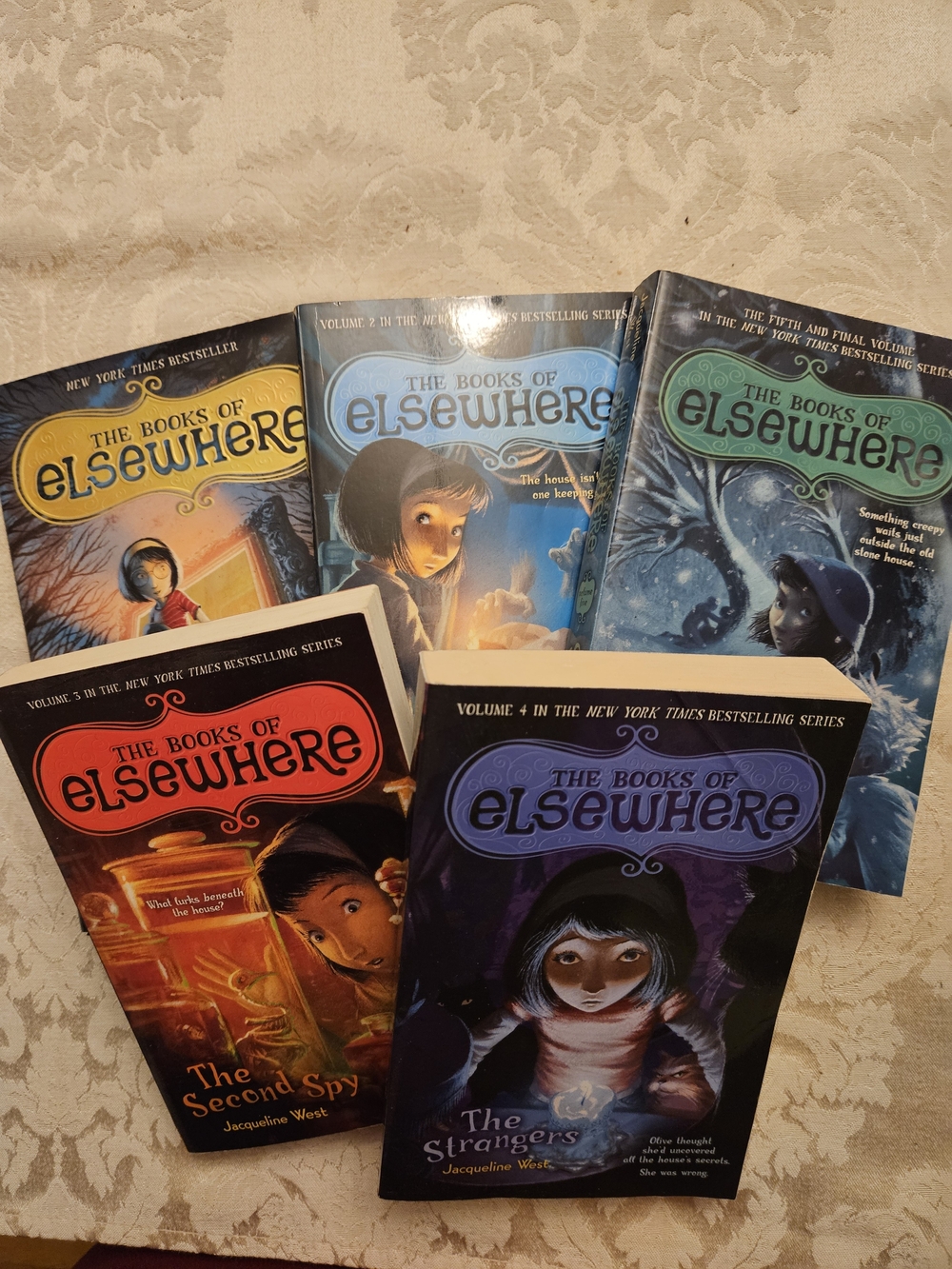 The Books of Elsewhere Paperback Book Set - Colorful Fantasy Covers